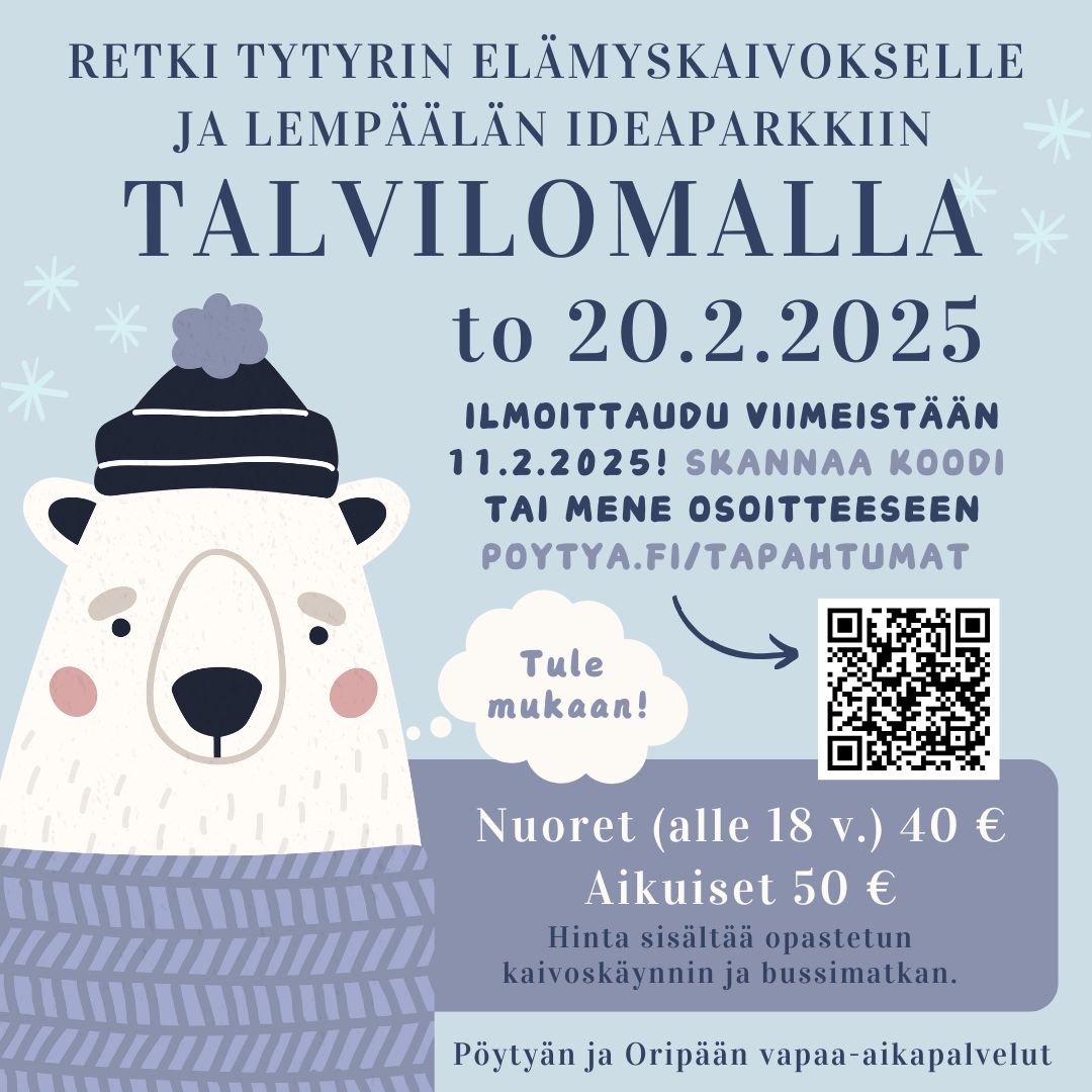 Talviretki Tytyrin kaivokseen ja Ideaparkkiin