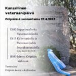 Kansallinen veteraanipäivä Oripäässä